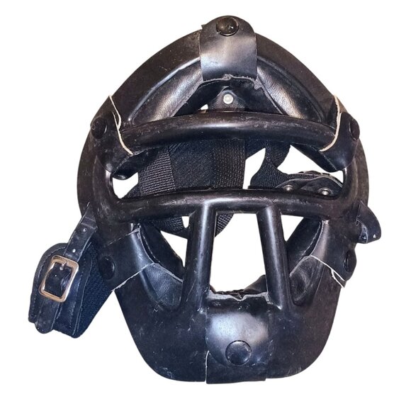 Vintage MacGregor Baseball Catcher's Umpire Mask Shield - Black - Picture 1 of 9